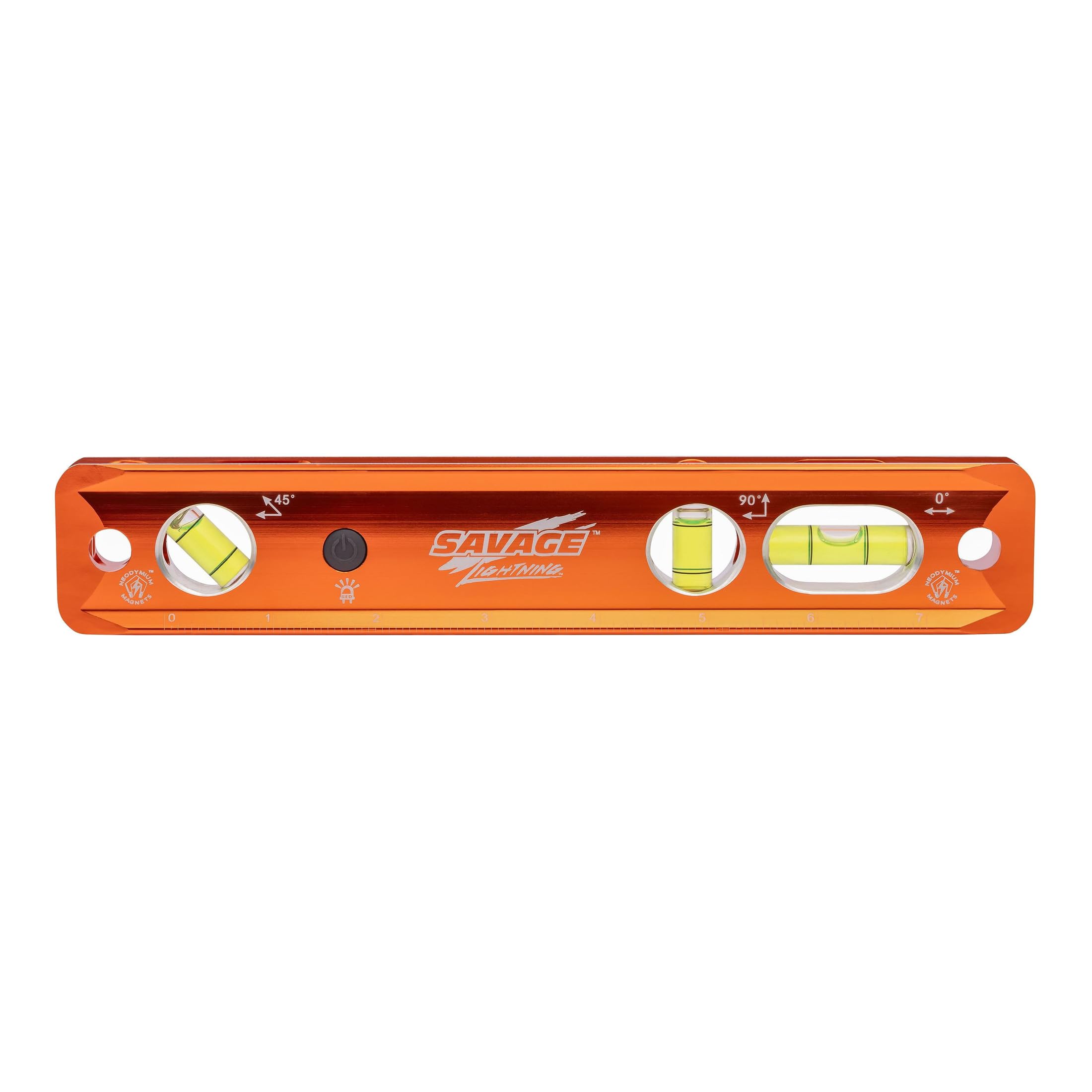 Swanson Tool Co TLL049M Savage Lightning Aluminum Torpedo Magnetic Illuminated L