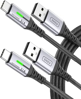 INIU USB C Charger Cable, [2m+2m] USB A to Type C Charging Cable