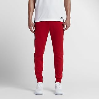 Nike Mens Sportswear Tech Fleece Jogger Sweatpants Universtiy Red/Black 805162-654 Size 2X-Large