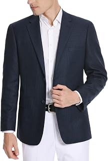 Mens Blazer Classic Fit Sport Coats 2 Buttons Stretch Business Casual Suit Jacket