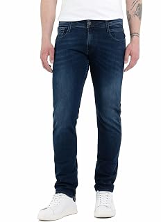Replay Anbass Men's Slim Fit Jeans with Comfort Stretch