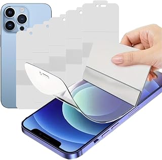 5 Pack iPhone 13 Pro Max/14 Plus Screen Protector Flexible Shatterproof Soft TPU Hydrogel Screen Protector for iPhone 13 Pro Max/14 Plus (Not Glass)