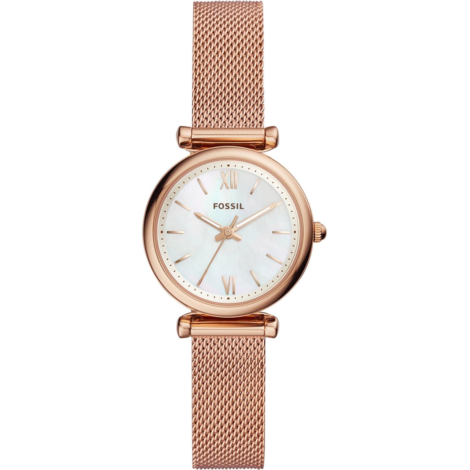 Fossil Carlie ES4433 Women's Stainless Steel Mother of Pearl Dial Bracelet Watch