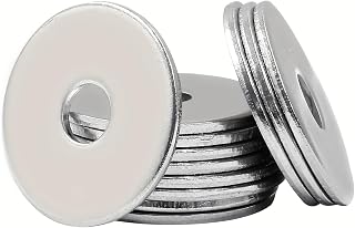 50PCS M6 Large Flat Washer 304 Stainless Steel Big Metal Gasket Meson Plain Washers