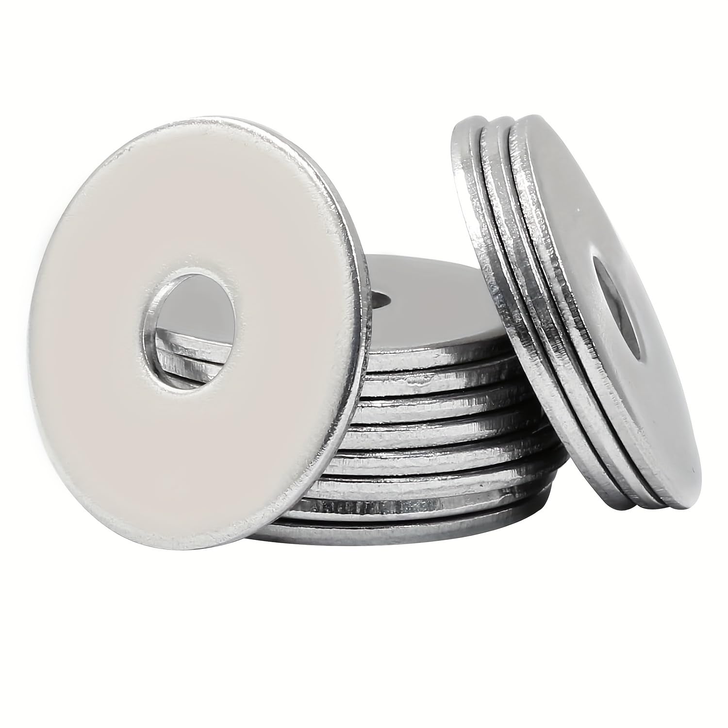 50PCS M6 Large Flat Washer 304 Stainless Steel Big Metal Gasket Meson Plain Wash