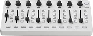 Summina USB MIDI Controller with 43 Buttons, 8 Knobs and Bluetooth | Control music production with a portable MIDI controller featuring customizable buttons, knobs and Bluetooth connectivity.