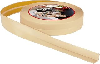 ProfiPVC Soft Skirting Board Self-Adhesive PVC 18 x 18 mm 20 m Cream Colour