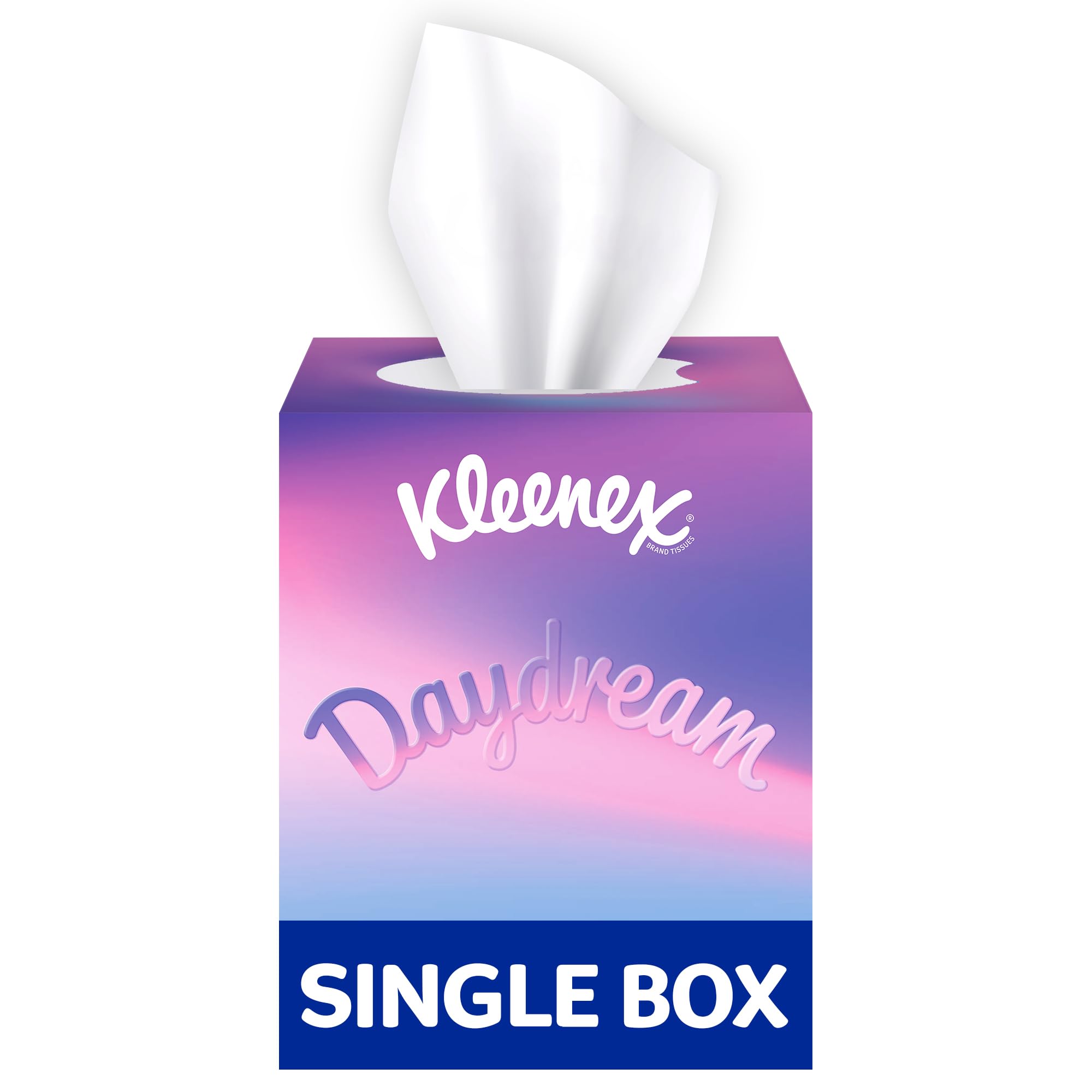 Kleenex Take a Moment Tissues - Single Cube Tissue Box | Always Soft and Strong 