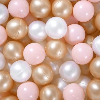 Ball Pit Balls for Toddlers 2.4 in, 100 200 Balls BPA Free Phthalate Free Non-Toxic Play Plastic Balls for Baby Kids Party Tent Party