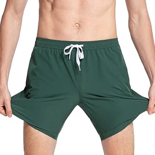 MaaMgic Men's 4 Way Stretch Swim Shorts for Summer Holidays Quick Drying Beach Swimming Pool Swimwear Multicolour