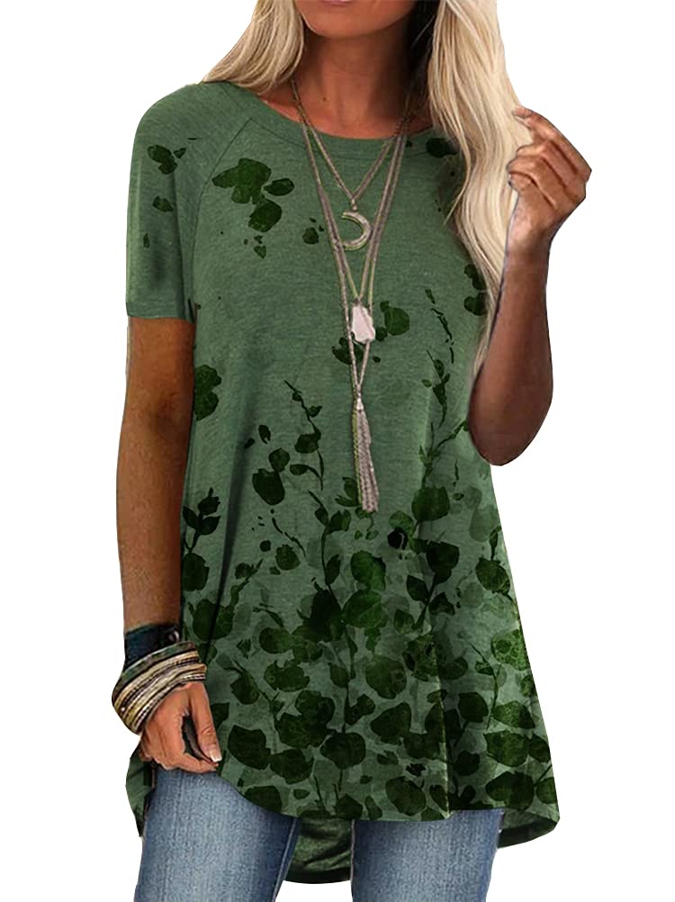 ORANDESIGNE Women's Short Sleeve Round Neck Summer Loose T-Shirts Basic T-Shirts