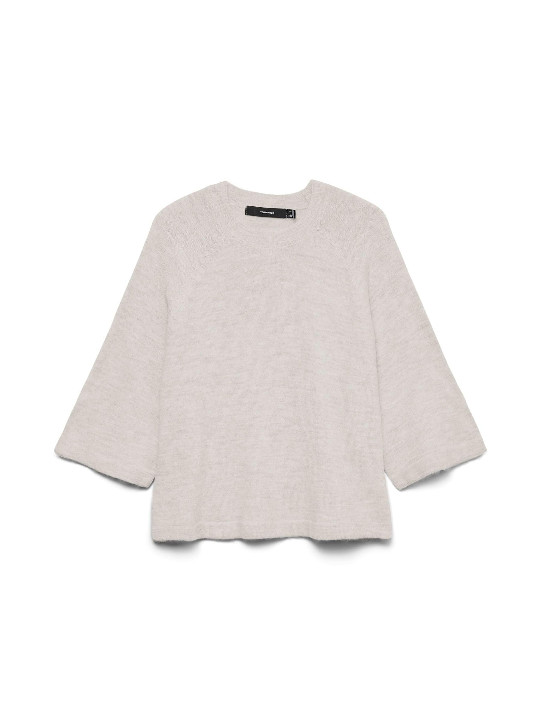 VERO MODA Vmlefile 3/4 O-Neck Pullover Noos Vmlefile Noos - Women's 3/4 Pullover