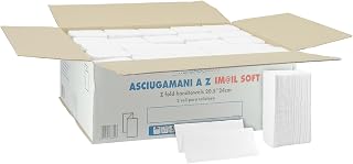 Packaging 2000 – Disposable Paper Towels – Z Folded Towels for Dispenser – 1 Box of 3750 Disposable Wipes