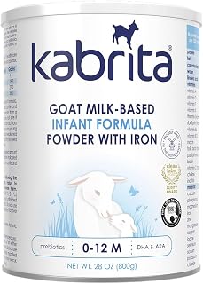 Kabrita Goat Milk Infant Formula Powder, Gentle Digestion, Non-GMO, 28 oz | Gentle Alternative to Cow's Milk, with Iron, DHA, ARA & Prebiotics, for Infants 0–12 Months