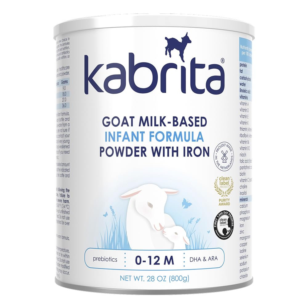 Kabrita Goat Milk Infant Formula Powder, Gentle Digestion, Non-GMO, 28 oz | Gent
