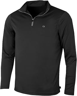 Calvin Klein 2026 Golf Men's CK Harlem Technical 1/4 Zip Sweater