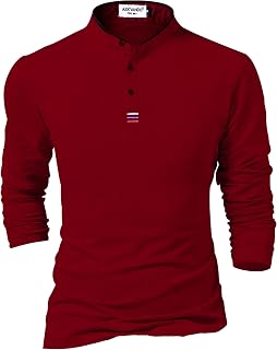 Alex Vando Mens Golf Shirt Breathable Quick Dry Printed Polo Shirt for Men