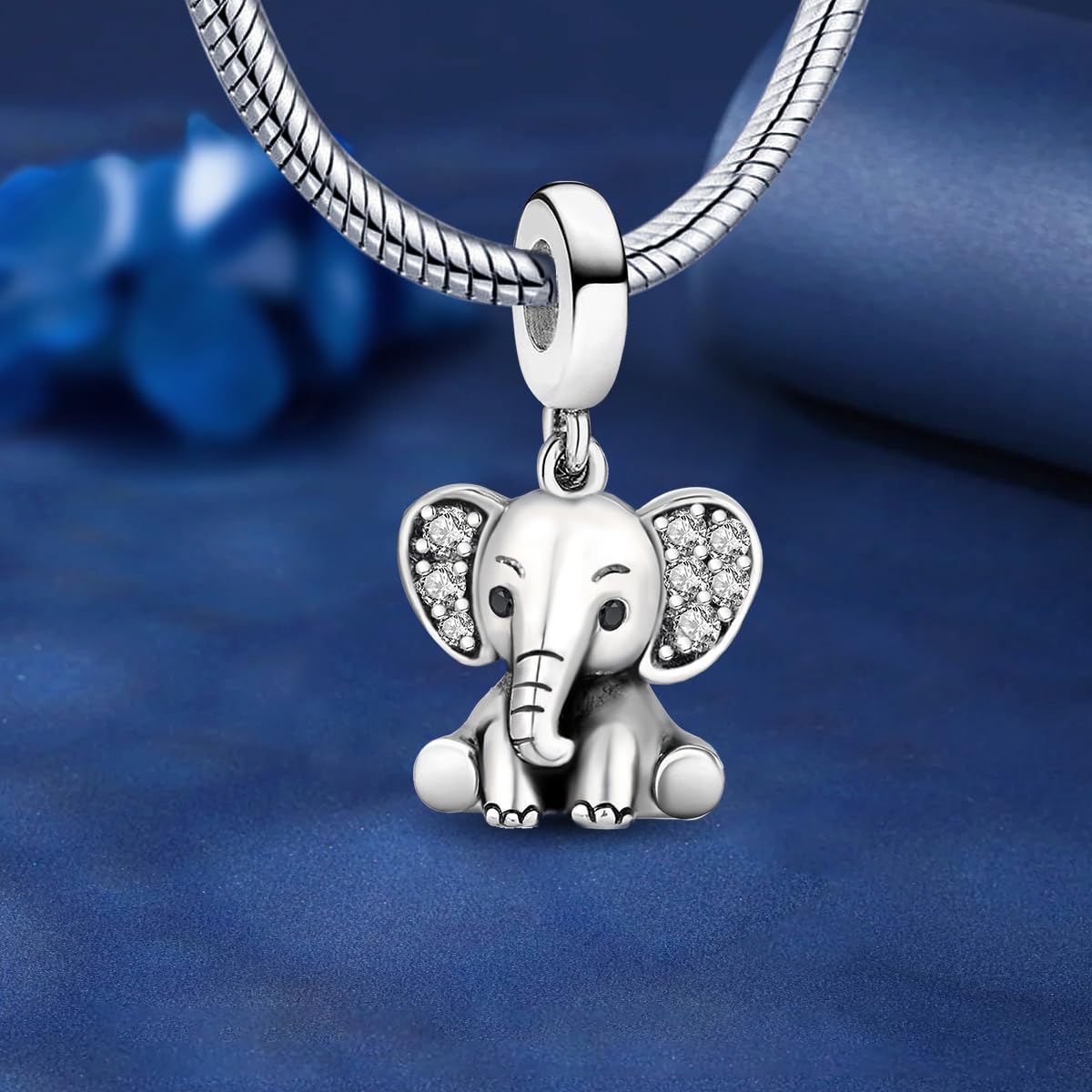 Silver Plated Fashion Paw Print Pet Dog & Cat Series for Women Bracelet Bangle D