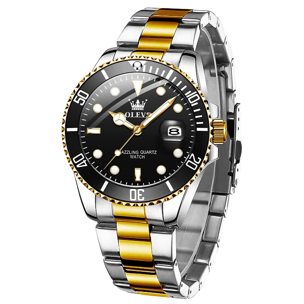 OLEVS Multifunction Men Watch Multidial Waterproof Luminous Chronograph