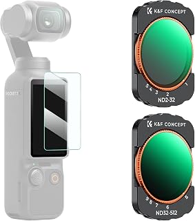 K&F CONCEPT Variable ND2-32 + ND32-512 Filter Kit