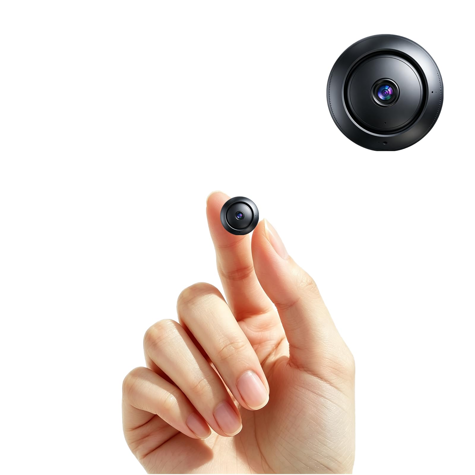 Only 0.9 inch! Hidden Camera with Audio/Video Small Spy Security Secret U1 | Sma