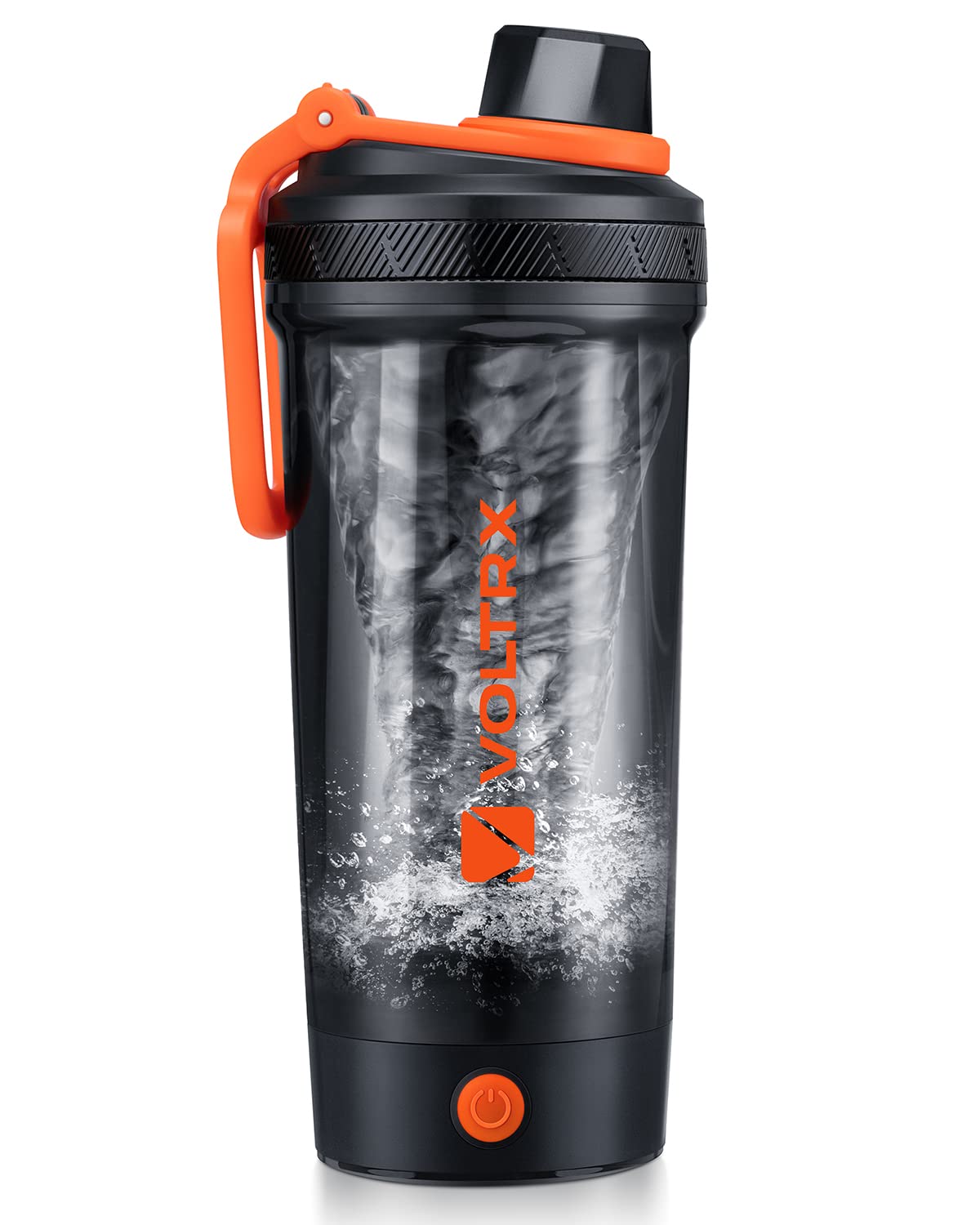 VOLTRX Electric Protein Shaker Bottle - USB Rechargeable Mixer Cup for Shakes an