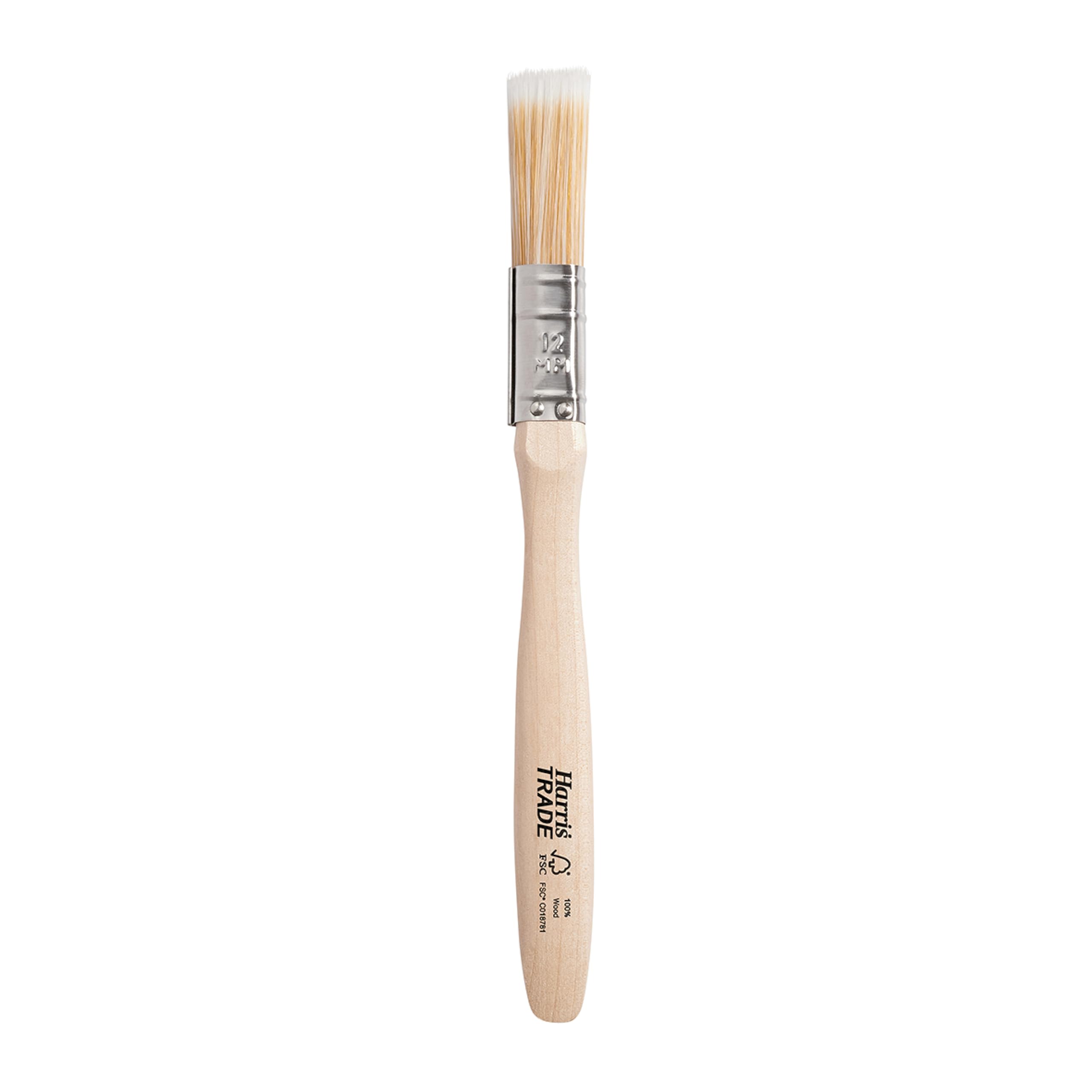 Harris Trade Fine Tip Emulsion & Gloss Paint Brush 0.5"