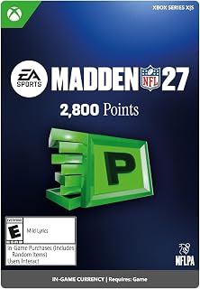 Madden NFL 27 | 2,800 Madden Points | XBOX Series X|S Digital Code
