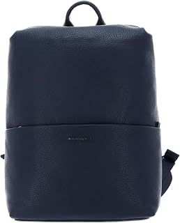 Mandarina Duck Mellow Leather P10fzt38, Women's Backpack, 35x26x12 (L x H x W), Dress Blue, 35x26x12 (L x H x W)
