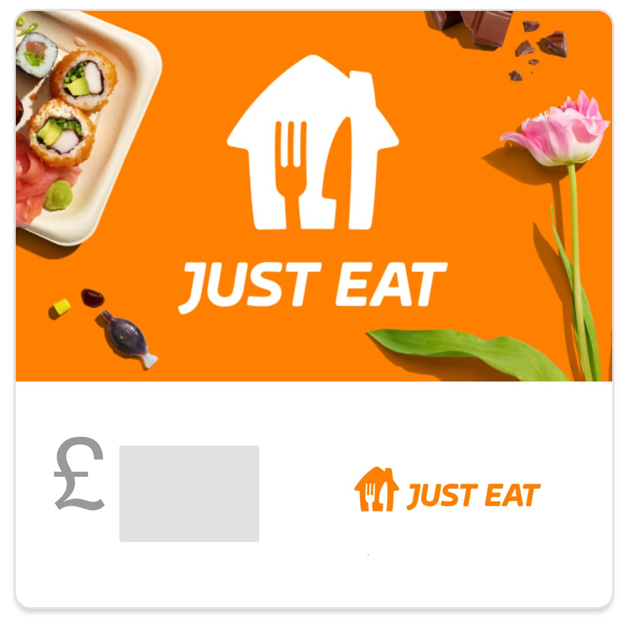 Just Eat eGift Card | For redemption in UK - Delivered by Email