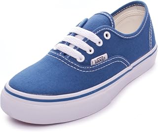 Vans Kids Authentic Skate Shoe- Navy - 12 Toddler