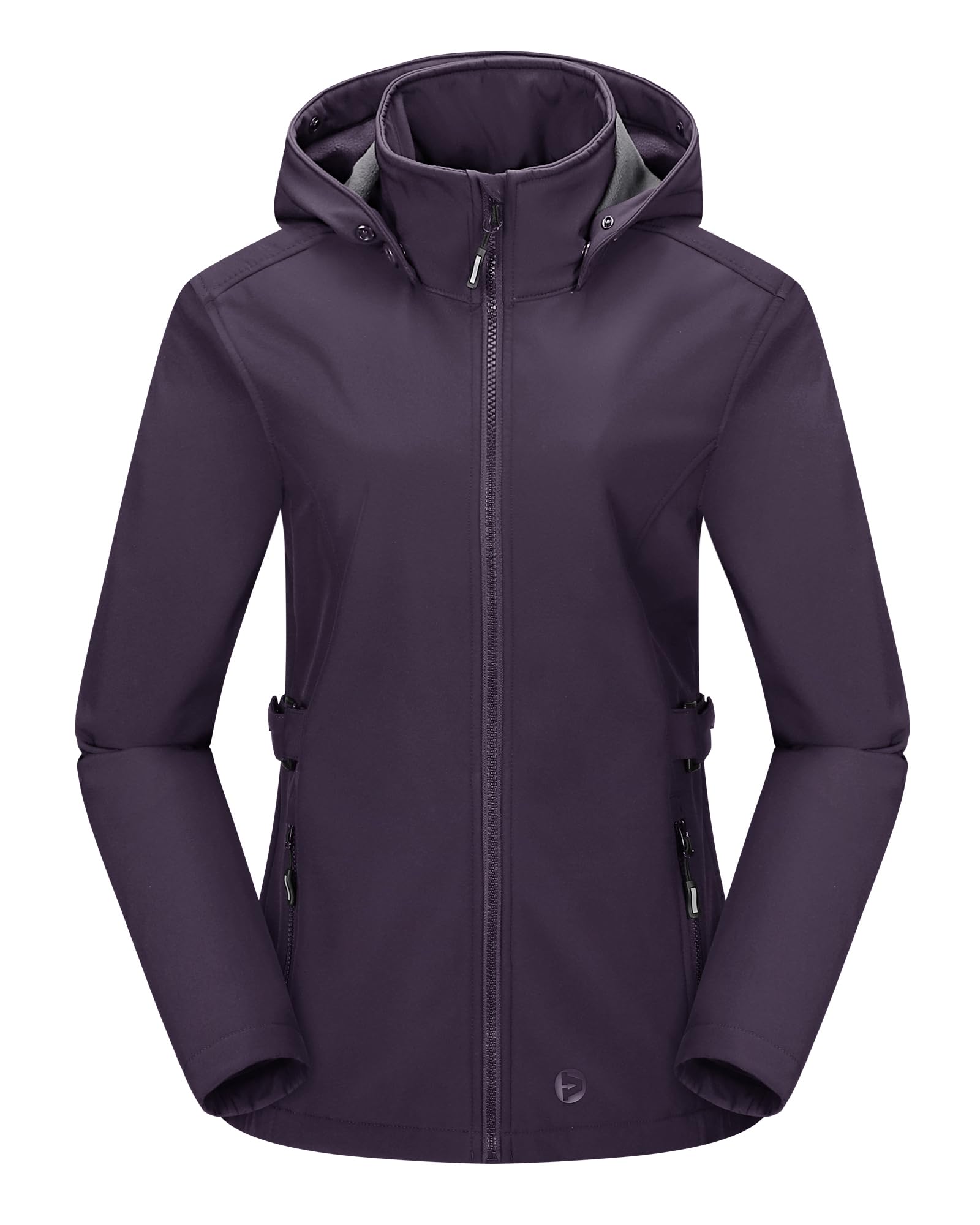Outdoor Ventures Women's Softshell Jacket Short Lined Functional Jacket Waterpro