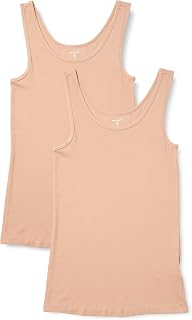 Amazon Essentials Women's Slim Fit Tank Top, Set of 2
