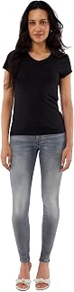 G-Star Eyben Women's Slim V-Neck Top 2.0 T-Shirt (Pack of 1)