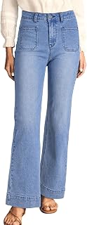 Astylish Women's Wide Leg Jeans High Waisted Denim Pants