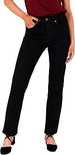 ESRA G200 Women's Straight, High-Rise Stretch Jeans