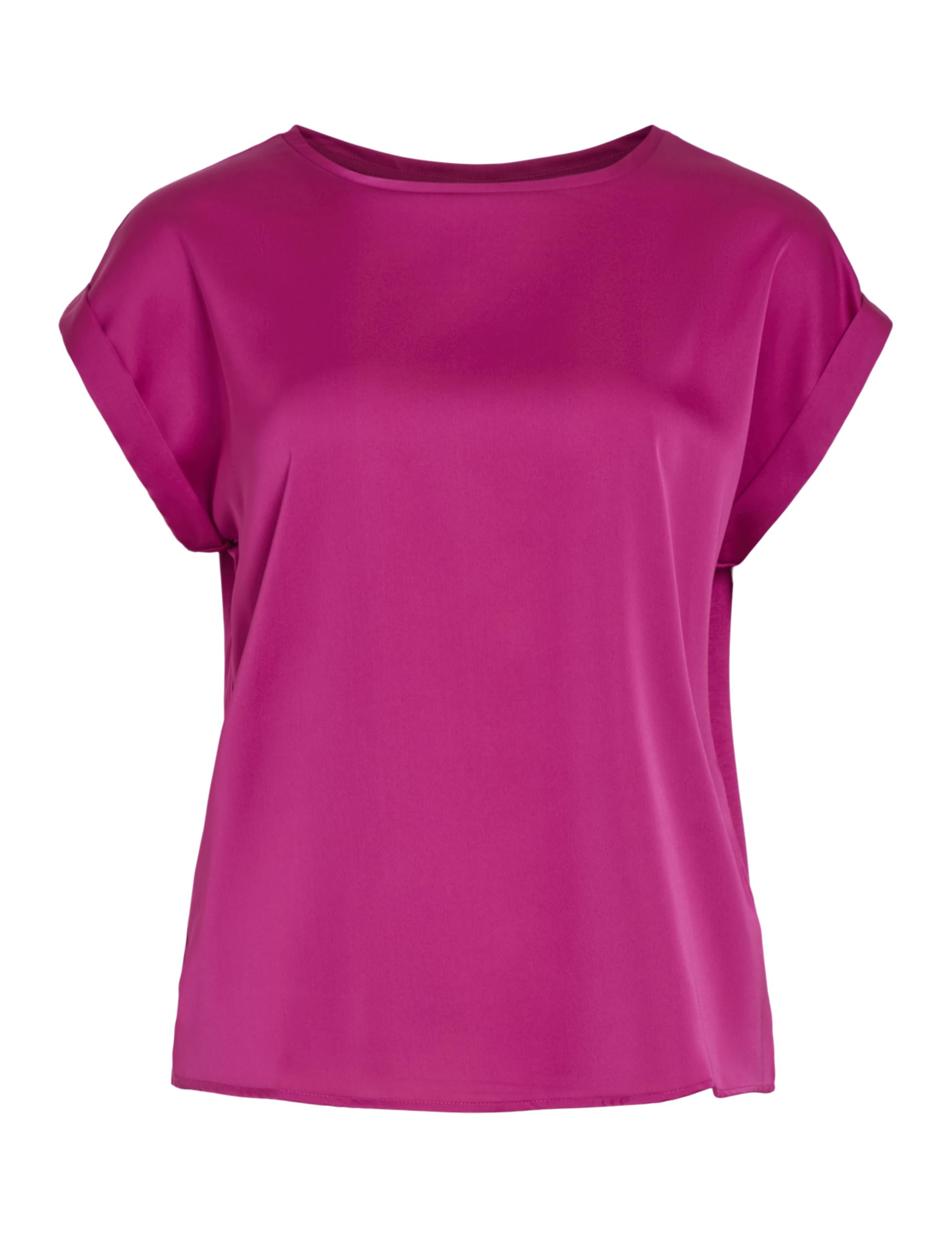 Vila Viellette S/S Satin Top-Noos for Women
