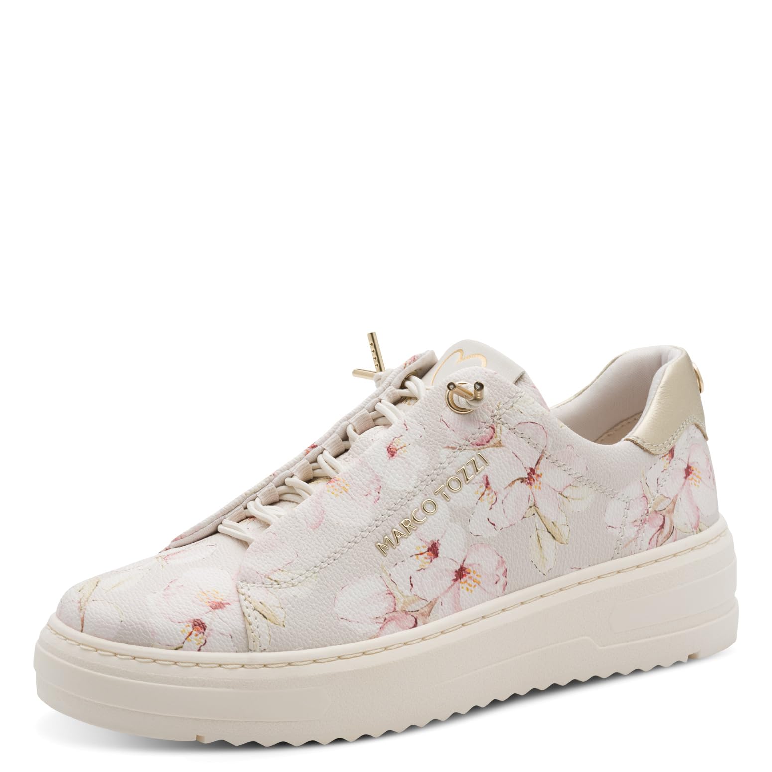 Marco Tozzi Women's Soft Sneaker Feel Me Removable Insole Soft Vegan Lining Lace