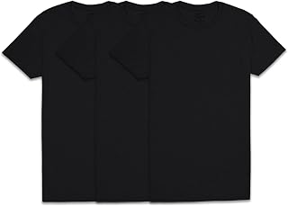 Fruit of The Loom Men's Crew Tee Undershirts, Moisture Wicking & Tag Free, Also Available in Big & Tall