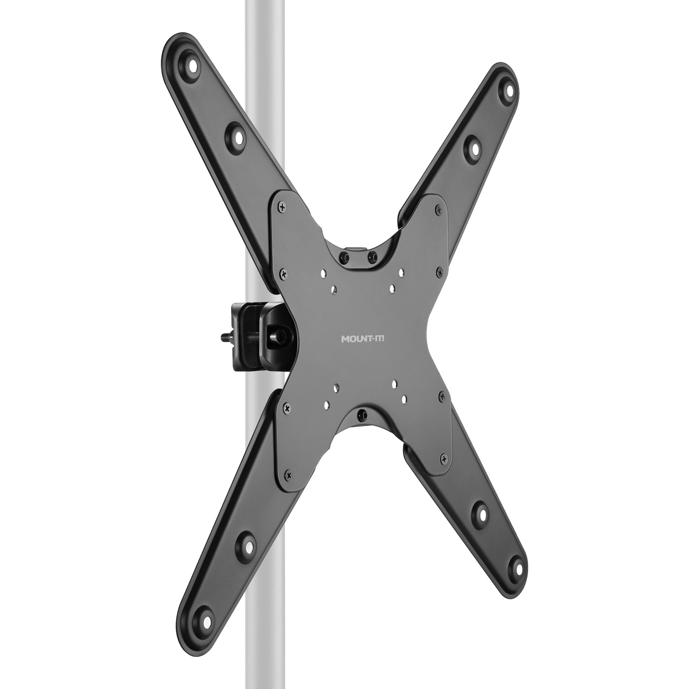Mount-It! TV Pole Mount, Fits 32" to 55" Screens, Universal VESA 75x75 to 400x40
