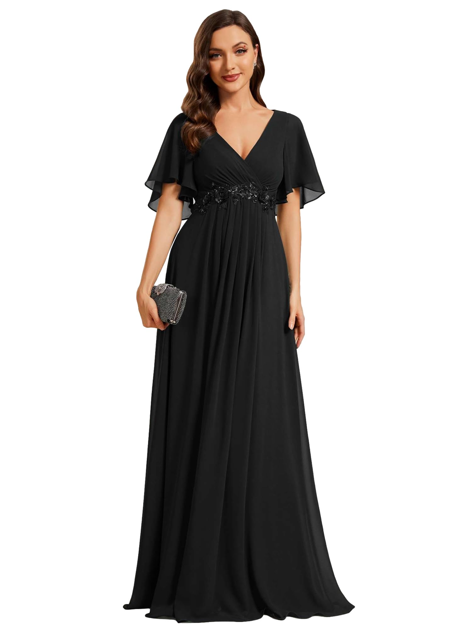 Ever-Pretty Elegant Evening Dresses Wedding Dresses Extra Long Women's Guest Dre