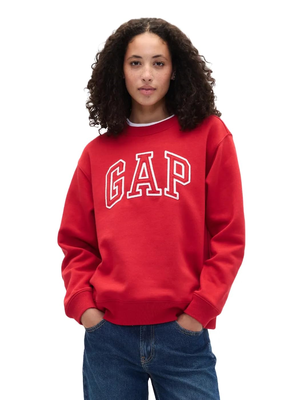 Gap V-GAP Women's Heritage Crew Pullover (Pack of 1)