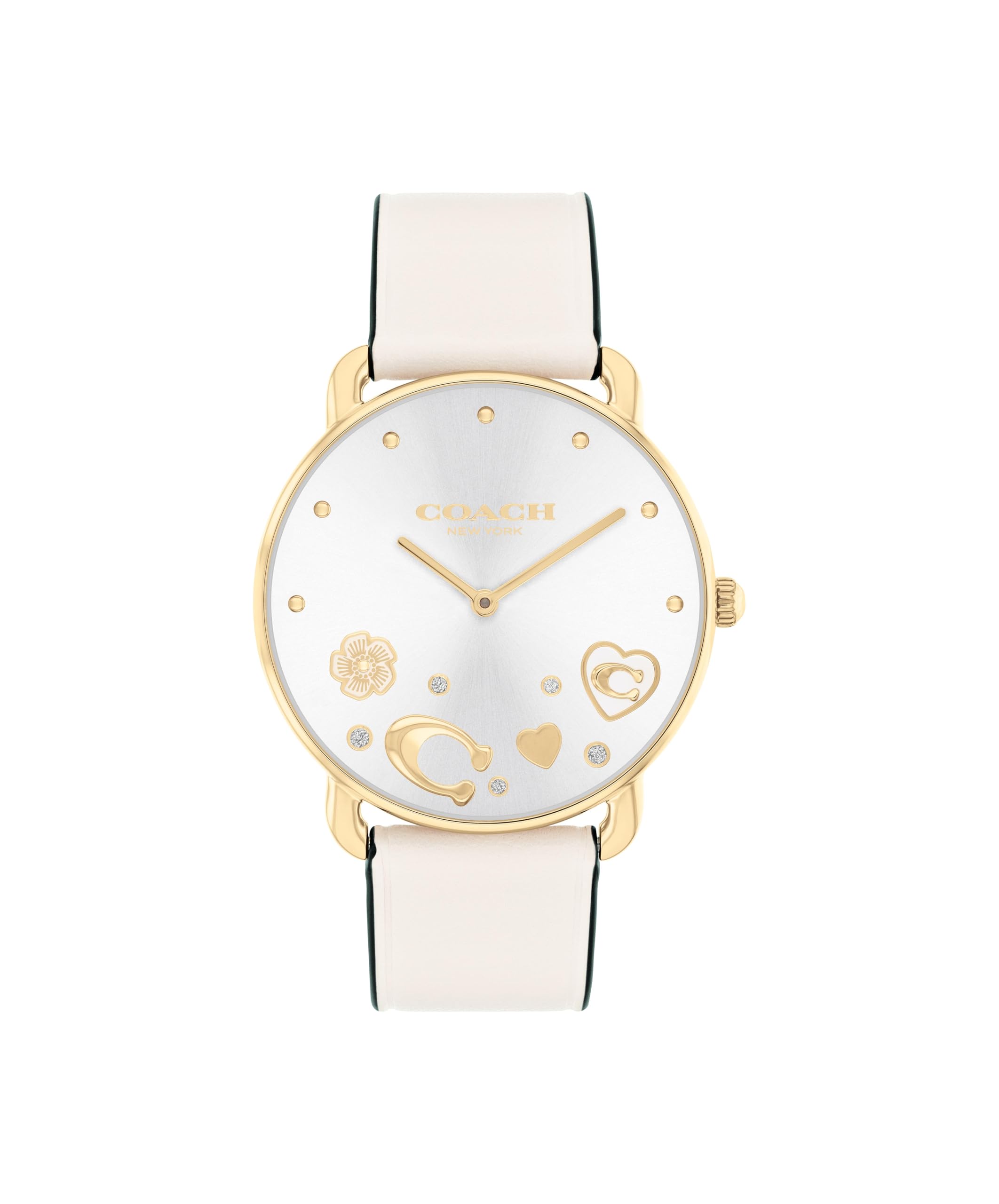 COACH Elliot Women's Watch | Sleek Design with Scattered Charms | Timeless Style