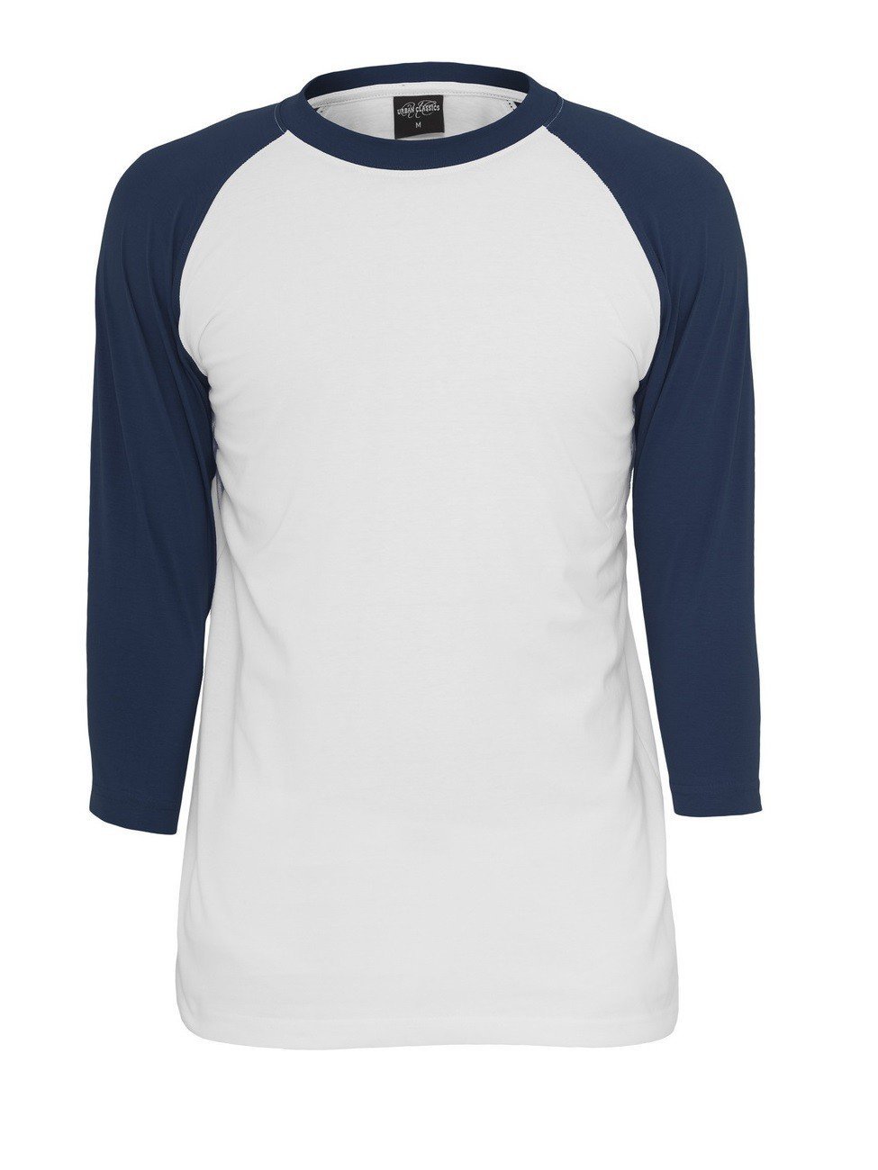 Urban Classics Contrast 3/4 Sleeve Raglan Tee Men's Long-Sleeved Shirt Charcoal/
