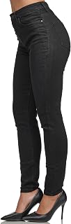 Tazzio F107 Women's High Waist Skinny Stretch Jeans