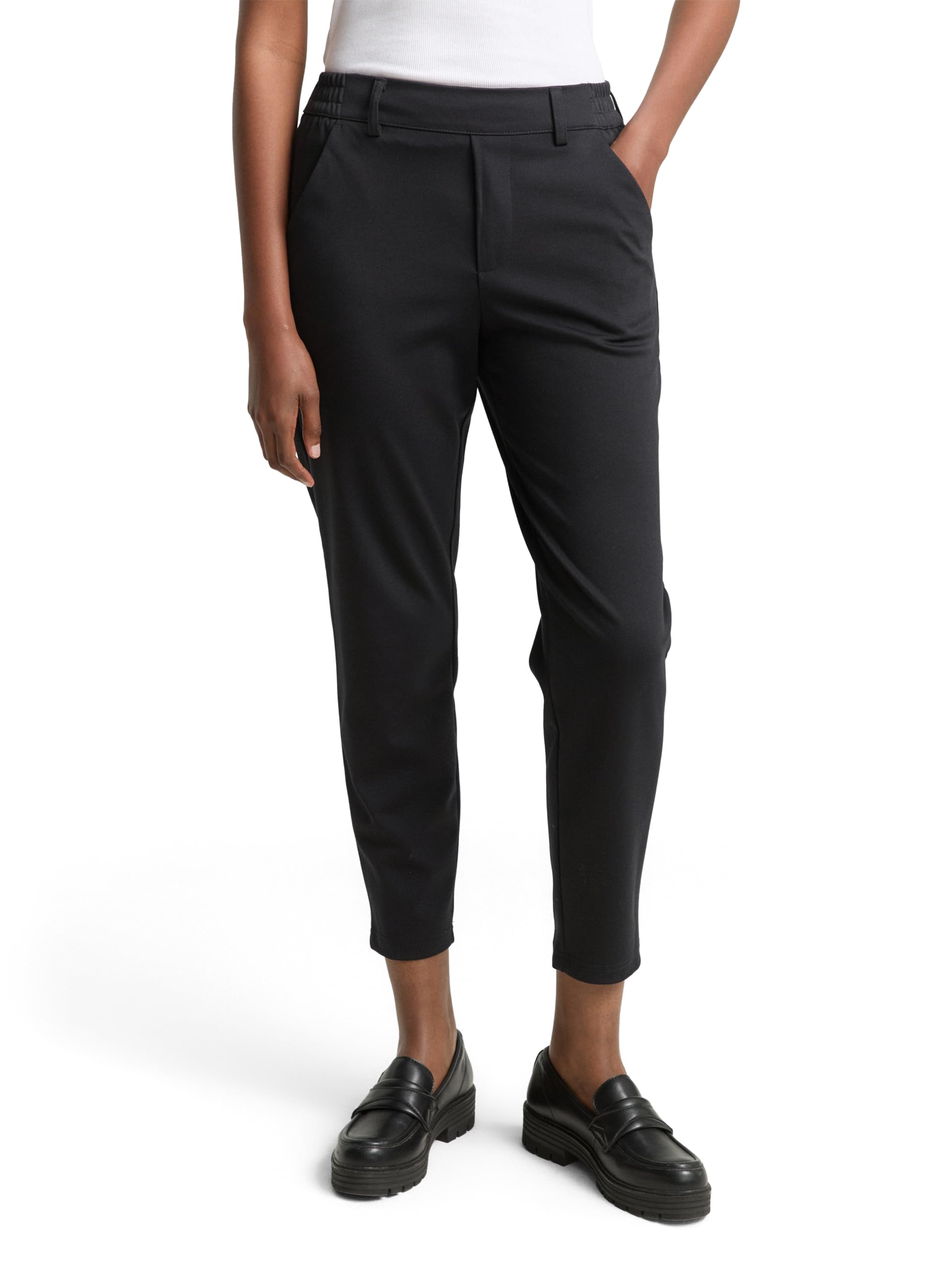 Tom Tailor Denim Women's Jersey Relaxed Fit Jogger Trousers
