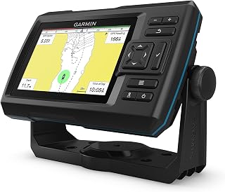 Garmin Striker Vivid 5cv, Easy-to-Use 5-inch Color Fishfinder and Sonar Transducer, Vivid Scanning Sonar Color Palettes (010-02551-00) (Renewed)