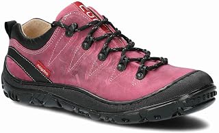 nagaba - Women's Hiking Shoes - Leather Shoes Trekking Shoes Women - Outdoor Low Shoes Women Genuine Leather Lace-Up Shoes - Casual Shoes Women's Shoes Trekking Low Shoes