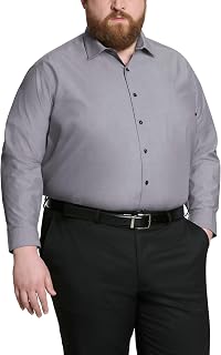 Kenneth Cole Unlisted Dress Shirt Solid Camisa de Vestir Hombre