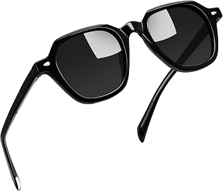 Joopin Retro Acetate Sunglasses Polarized UV400 Protection
